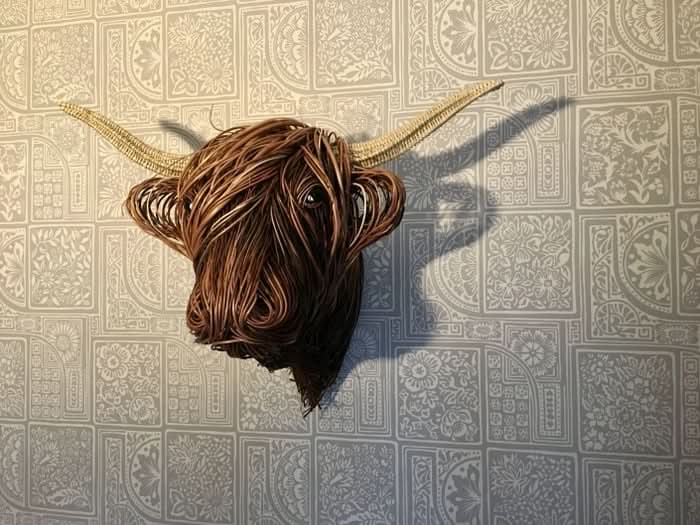 Rustic Cow Head Wall Art for Distinctive Home Decor
