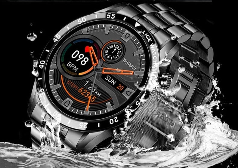 Luxury 4G Smartwatch with Calling, GPS, and Health Tracking Features