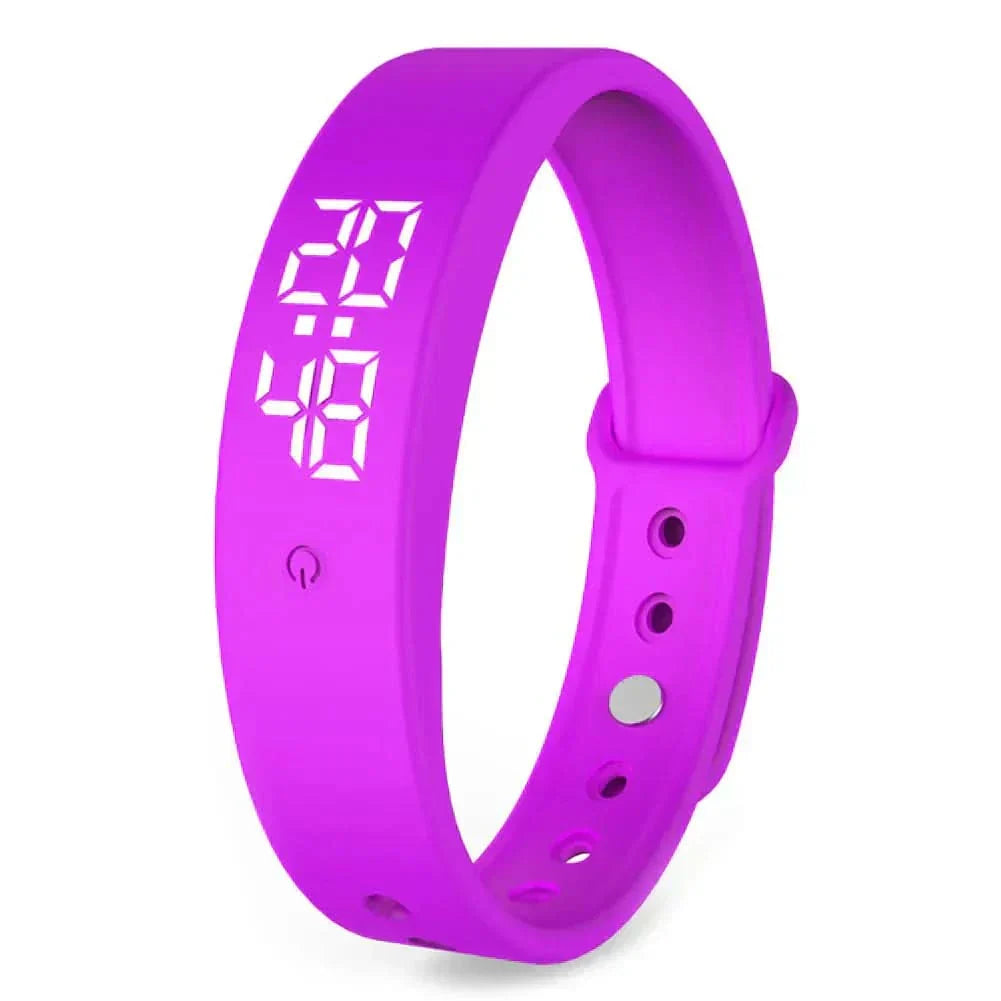 Waterproof Smartwatch with Vibration Alerts and Health Monitoring