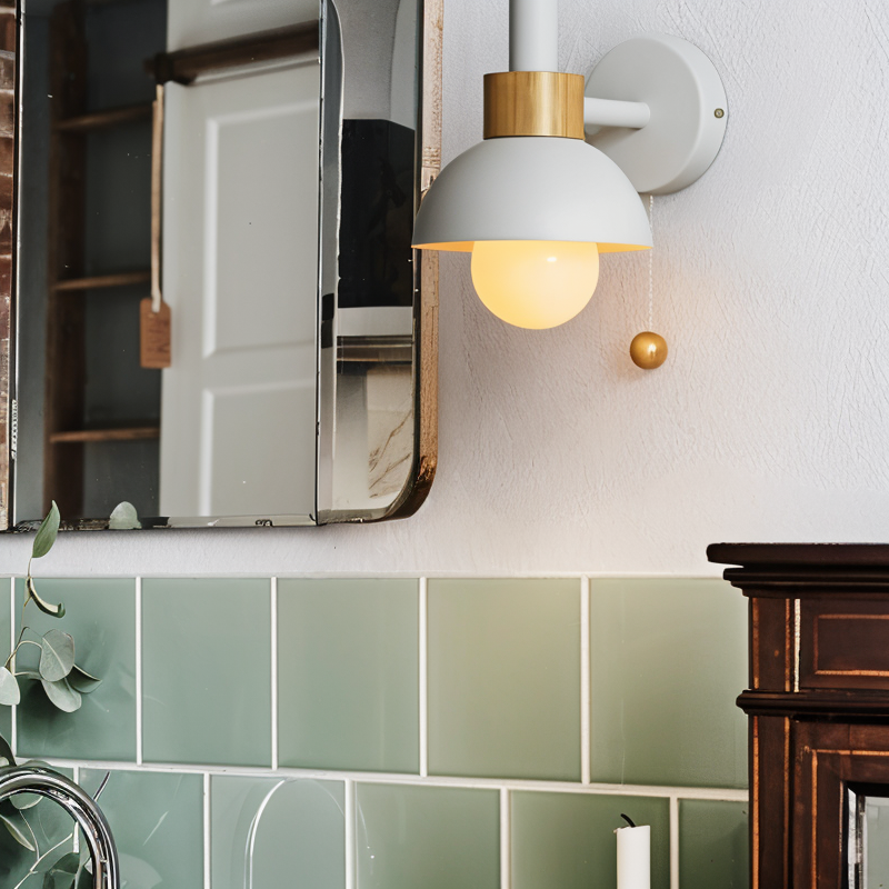 Pastel Accent Wall Lamp for Bedrooms and Living Spaces