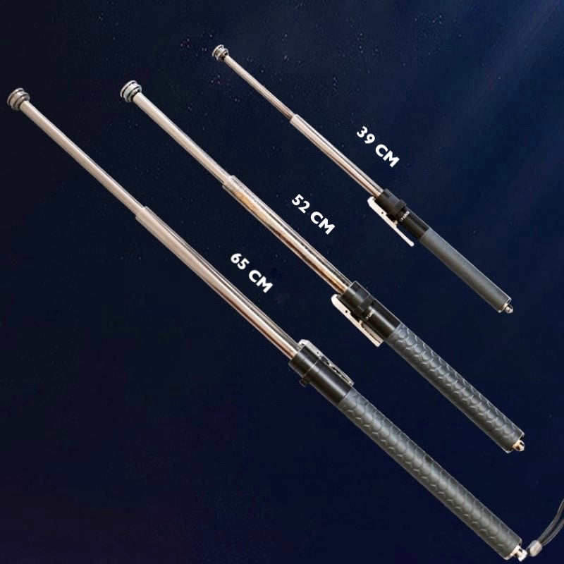 Self-Defense Hiking and Urban Safety Walking Stick with Auto Deployment