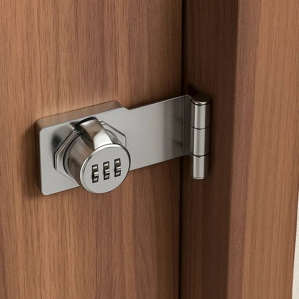 Zinc Alloy Keyless Combo Lock for Doors – 1000 Code Options