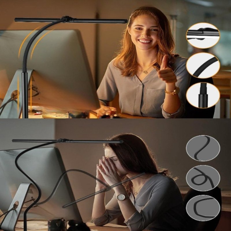 Architect Desk Lamp with 25 Adjustable Modes & Dimmable Light