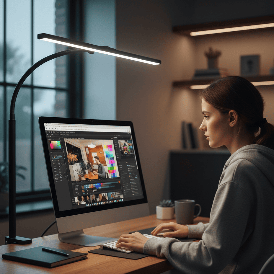 Architect Desk Lamp with 25 Adjustable Modes & Dimmable Light
