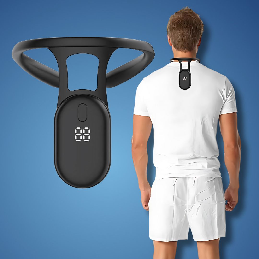 Adjustable Neck Support Brace for Spine Alignment and Posture Improvement