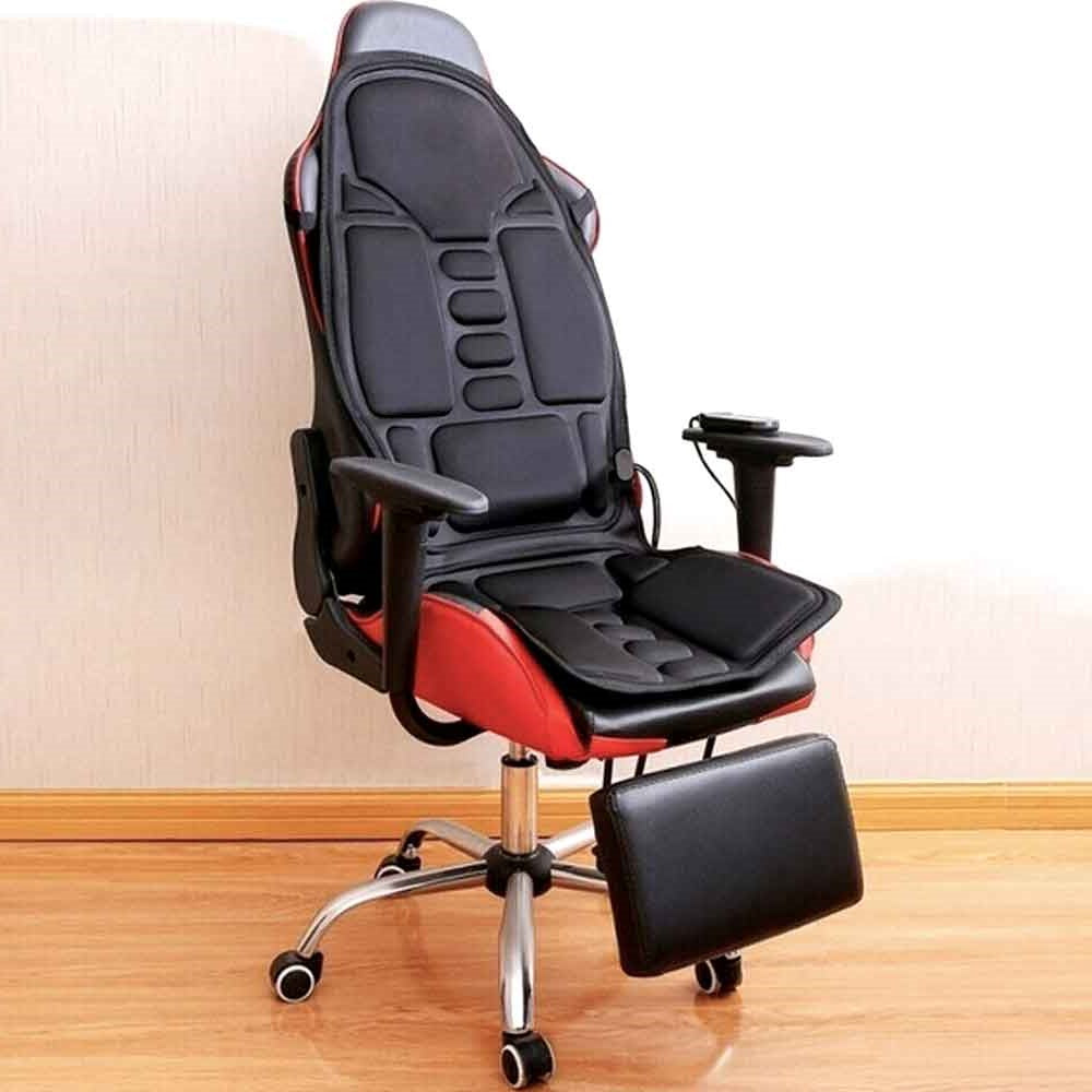 8-Mode Heated Massage Chair Pad for Back, Neck & Full-Body Comfort – Ideal for Car & Home