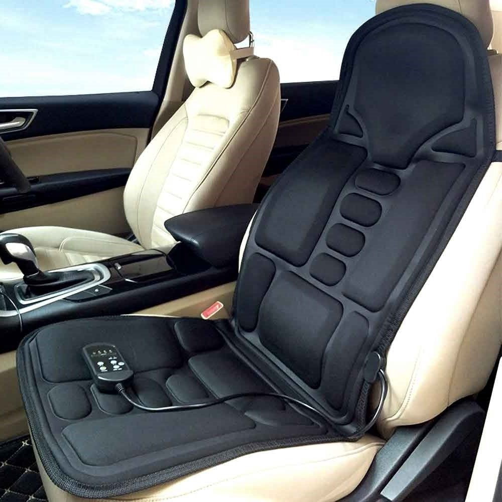 8-Mode Heated Massage Chair Pad for Back, Neck & Full-Body Comfort – Ideal for Car & Home