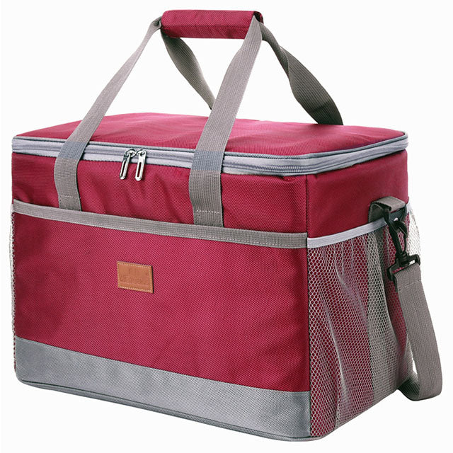 33L Waterproof Insulated Cooler Bag for Outdoor Adventures