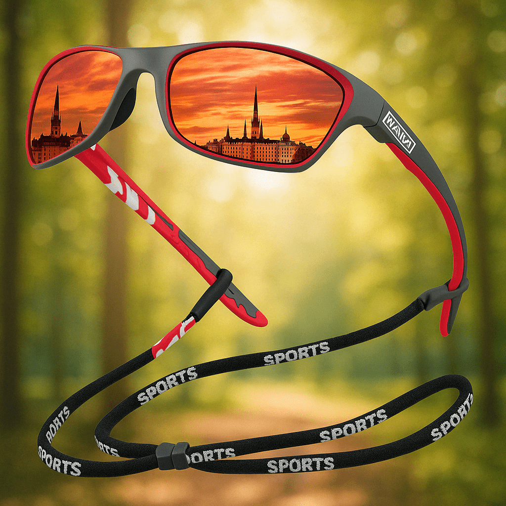 Polarized UV400 Sport Sunglasses for Outdoor Activities and Everyday Use