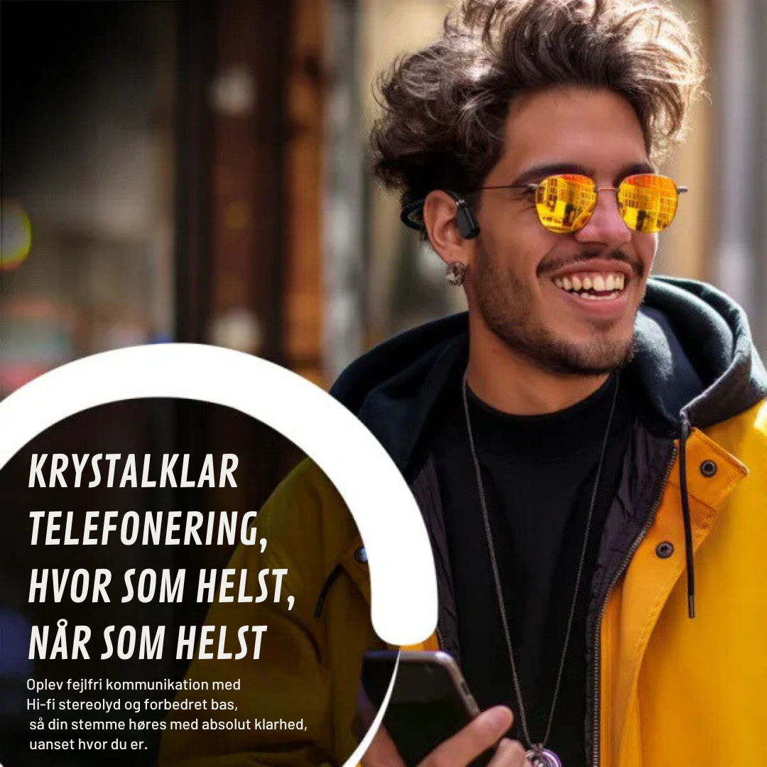 SoundFlow Bone Conduction Headphones – Experience Clear Sound and Comfort