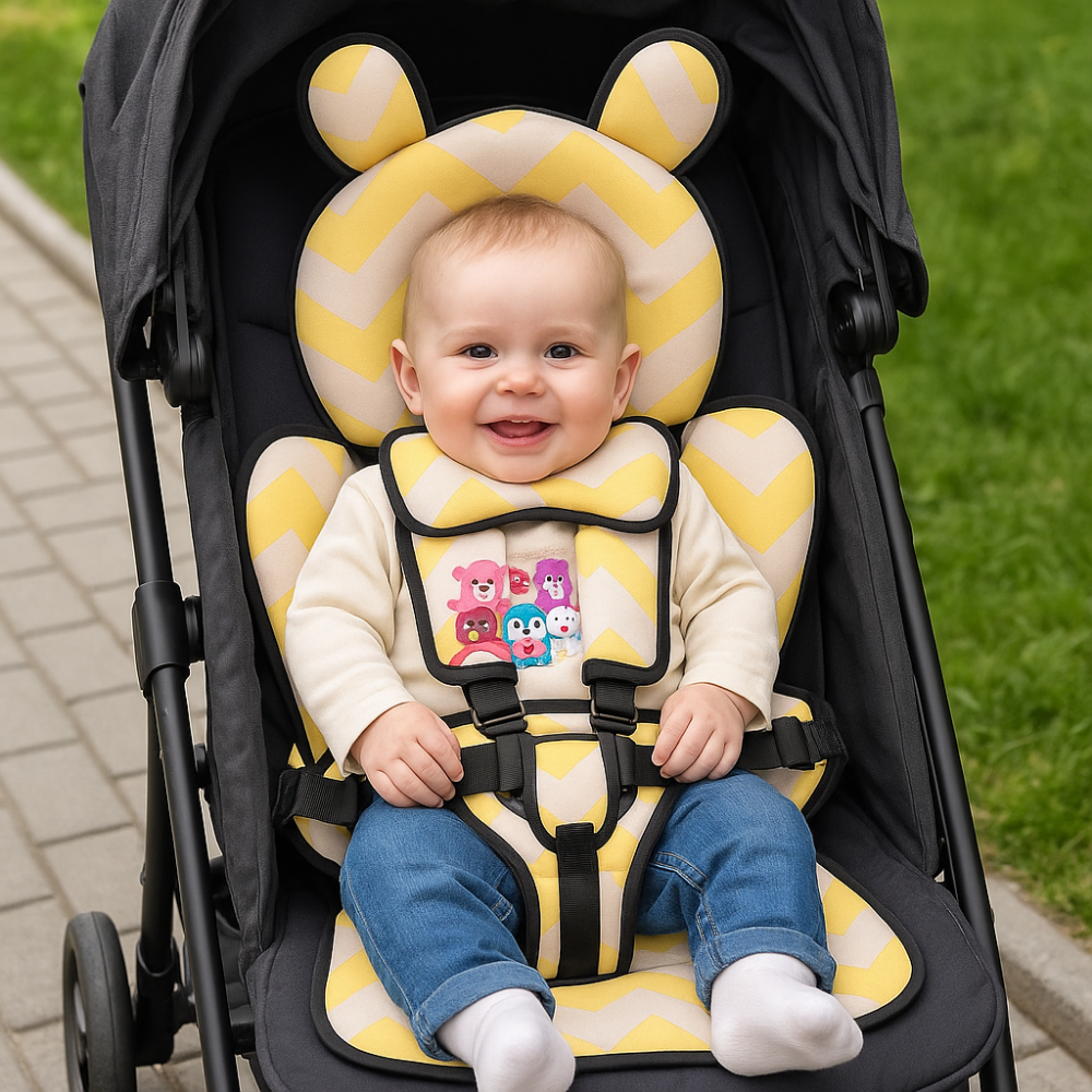 Lightweight Foldable Baby Travel Seat Harness for Easy and Safe Trips