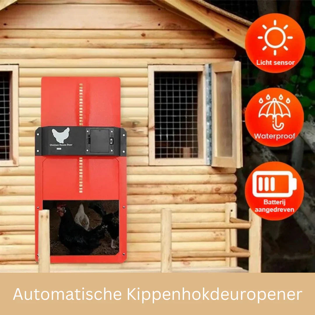 Automatic Chicken Coop Door with HenSafe Technology