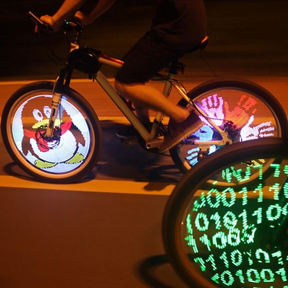 3D LED Bicycle Spoke Lights for Enhanced Visibility