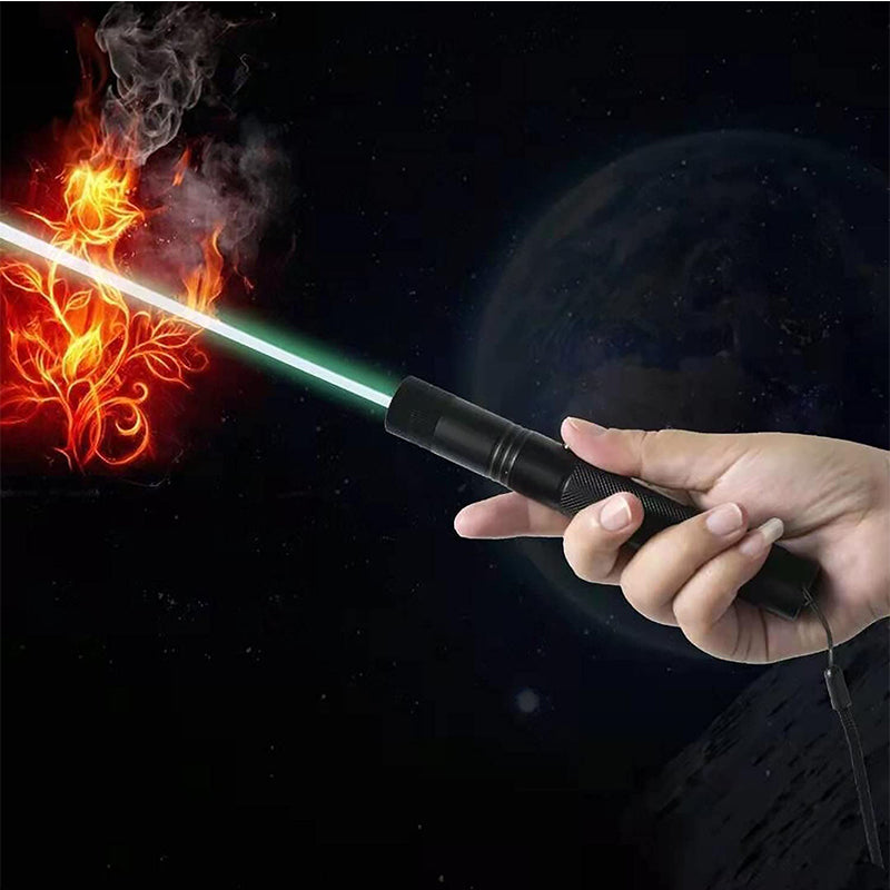 Handheld Laser Pointer with Adjustable Beam