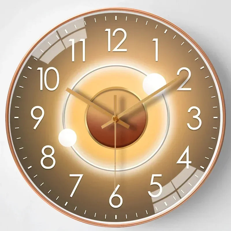 Silent Wall Clock | Elegant, Non-Ticking Timepiece for Bedroom & Office