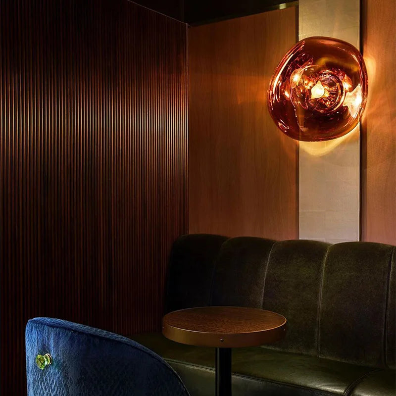 Scandinavian-Inspired Modern Lava Wall Lamp