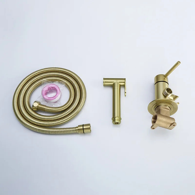 Always Clean Wall-Mounted Bidet Spray Faucet Set