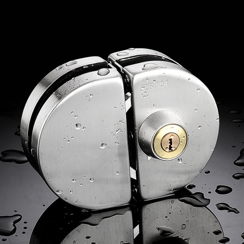 Stainless Steel Safety Lock for Sliding Glass Doors