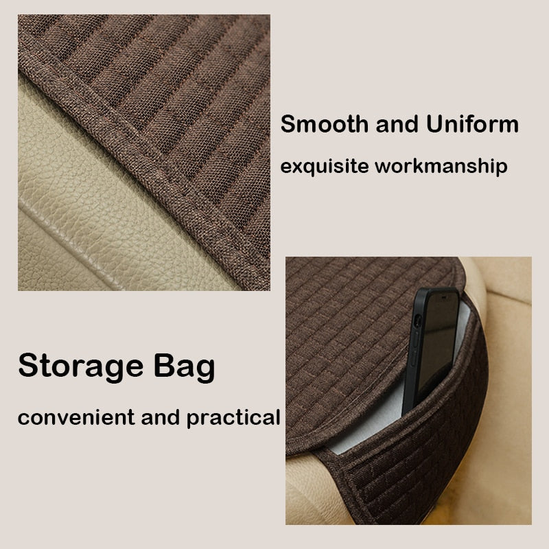Universal Car Seat Pocket Mat with Anti-Slip Design