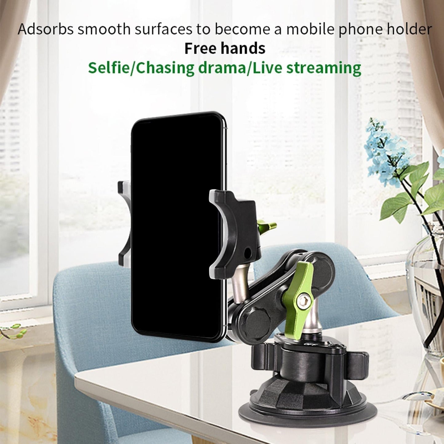 Universal Car Phone Holder with Super Strong Suction