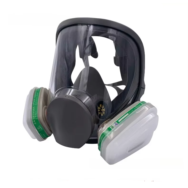 Full Face Safety Gas Mask with Anti-Fog and Secure Fit