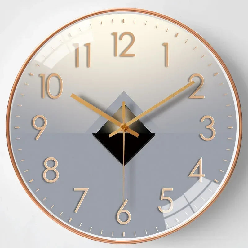 Silent Wall Clock | Elegant, Non-Ticking Timepiece for Bedroom & Office