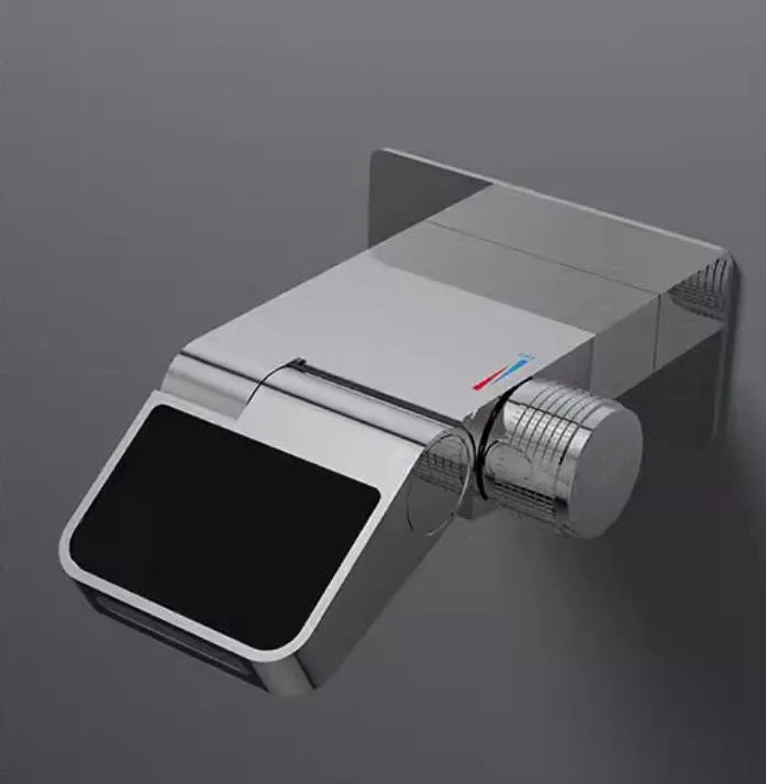 Adjustable Flow LED Touchless Temperature Control Faucet