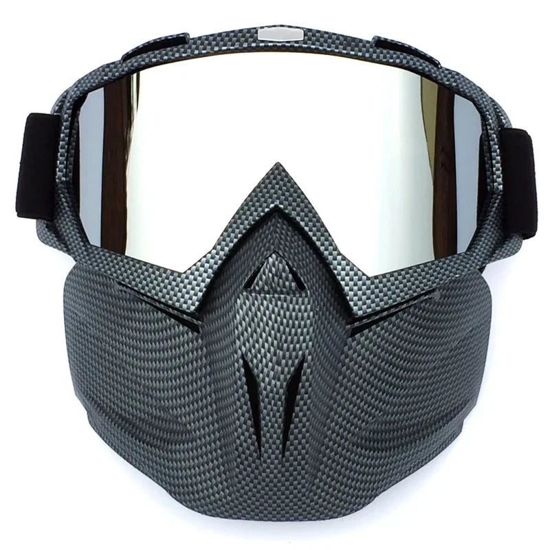 Snow Ninja Mask with UV Goggles for Winter Sports
