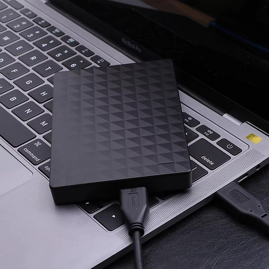 Ultra-Fast USB 3.0 Portable External Hard Drive for PCs