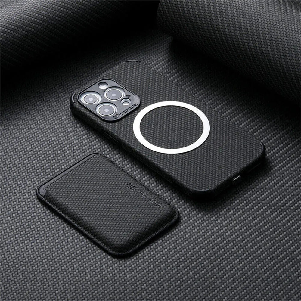 Magnetic iPhone Wallet Case with Card Holder and Slim Profile