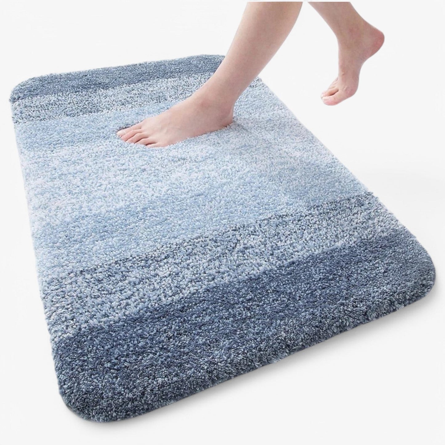 Ultra Absorbent Non-Slip Bath Mat – Quick Dry Rug for Bathroom Safety