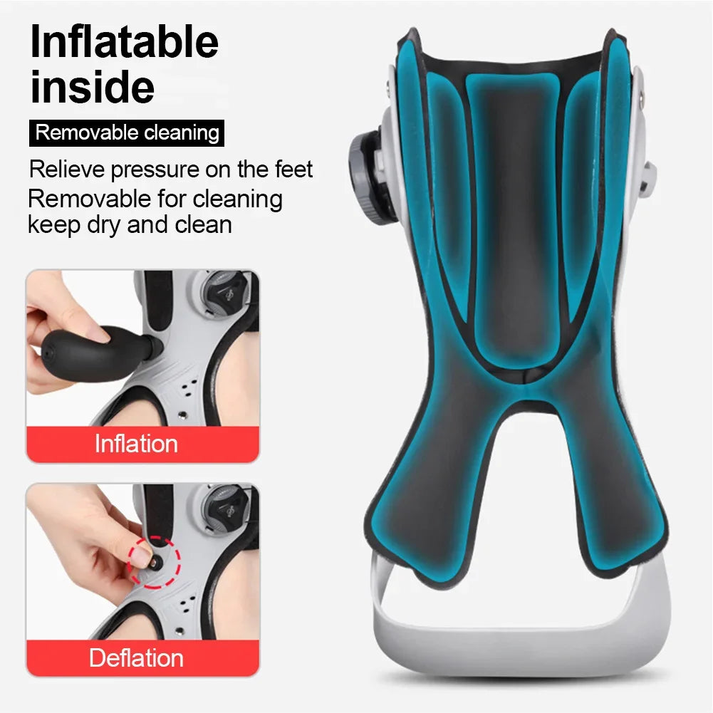 Adjustable Ankle Support Brace for Foot Drop Correction