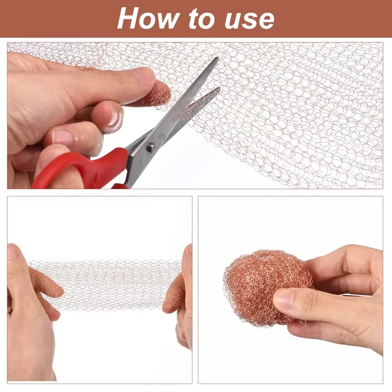 Copper Snail Barrier Mesh Tape | Snail Protection for Gardens & Beds | Weatherproof