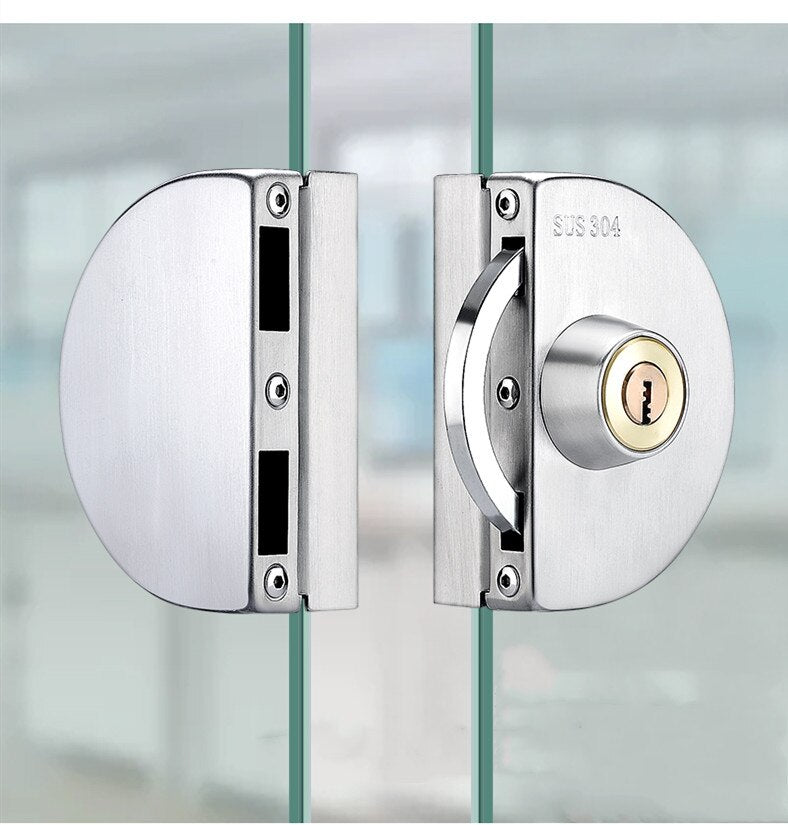 Stainless Steel Safety Lock for Sliding Glass Doors