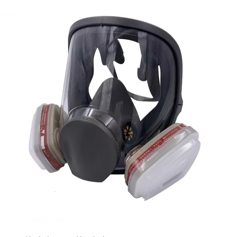 Full Face Safety Gas Mask with Anti-Fog and Secure Fit