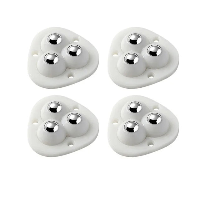 Self-Stick 360° Rotating Furniture Mover Wheels