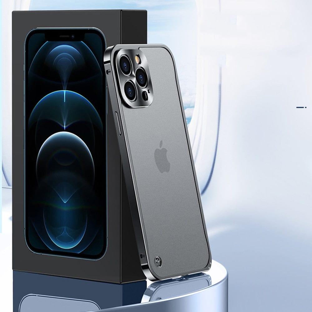 iPhone Case - Durable Aluminum Defense with Sleek Design
