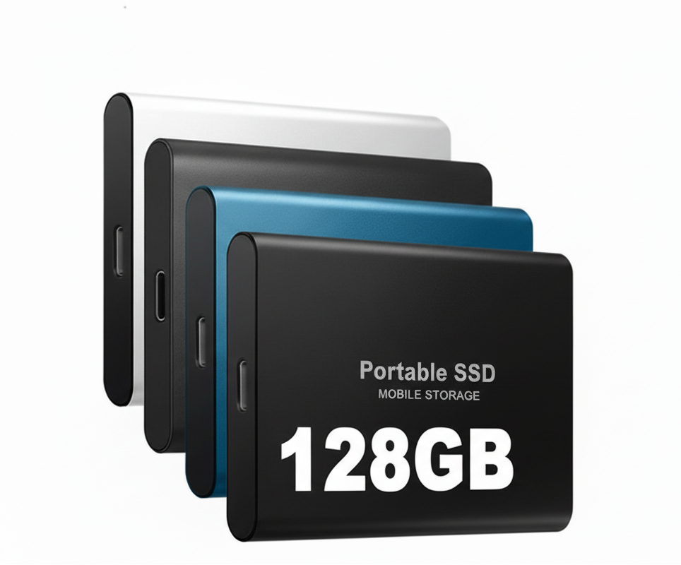 Compact High-Speed Portable SSD with USB-C Connectivity