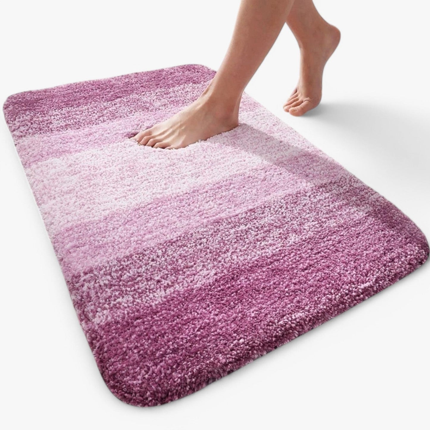 Ultra Absorbent Non-Slip Bath Mat – Quick Dry Rug for Bathroom Safety