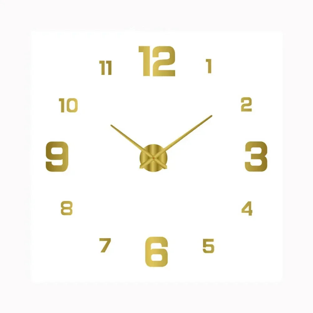Silent Wall Clock | Elegant, Non-Ticking Timepiece for Bedroom & Office
