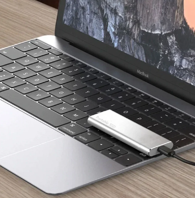 4TB USB-C Portable Hard Drive for PC & Mac