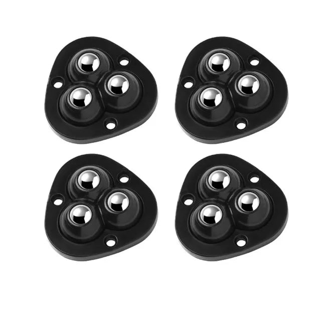 Self-Stick 360° Rotating Furniture Mover Wheels