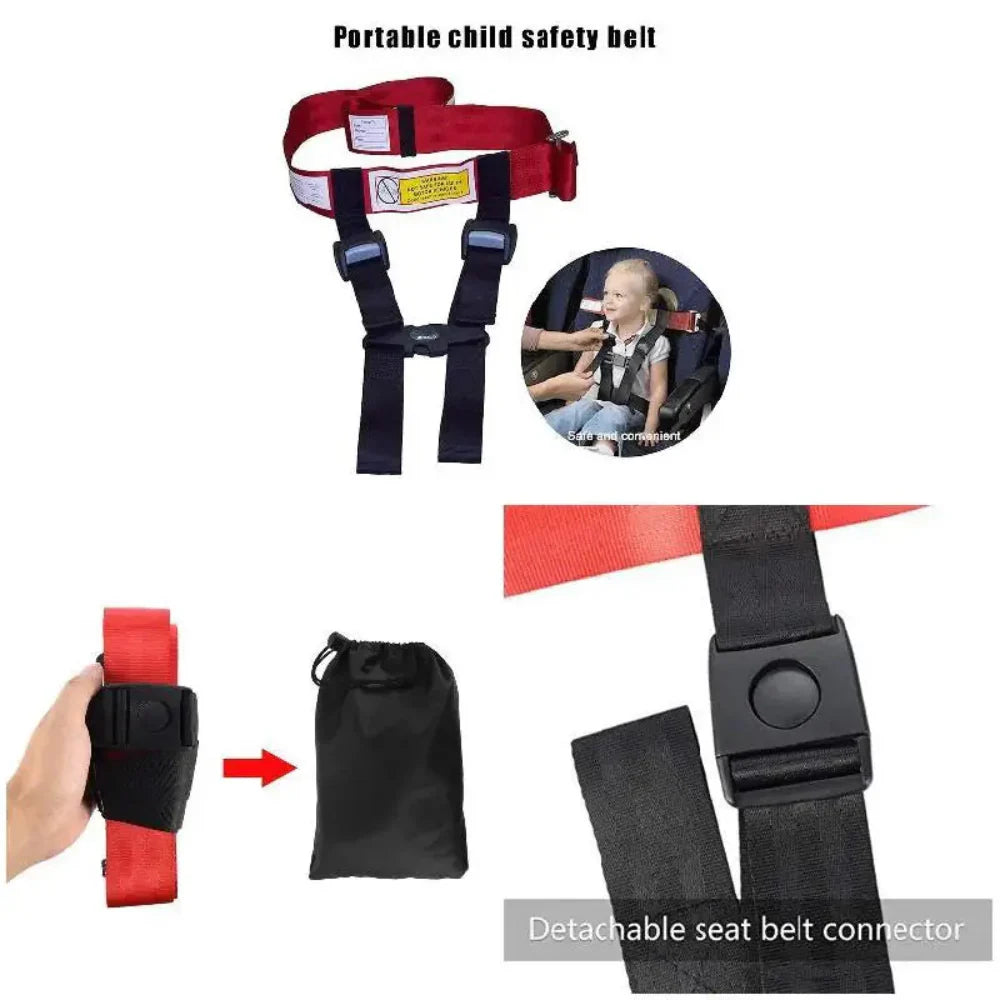 Adjustable Child Safety Harness for Airplane Travel