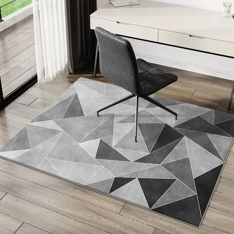 Washable Office Chair Mat – Hard Floor Carpet Protector