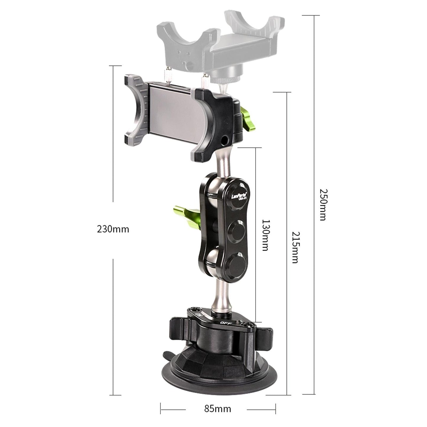 Universal Car Phone Holder with Super Strong Suction