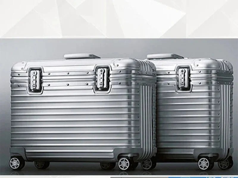 Aluminum-Magnesium Luxury Suitcase – Monaco Travel Companion