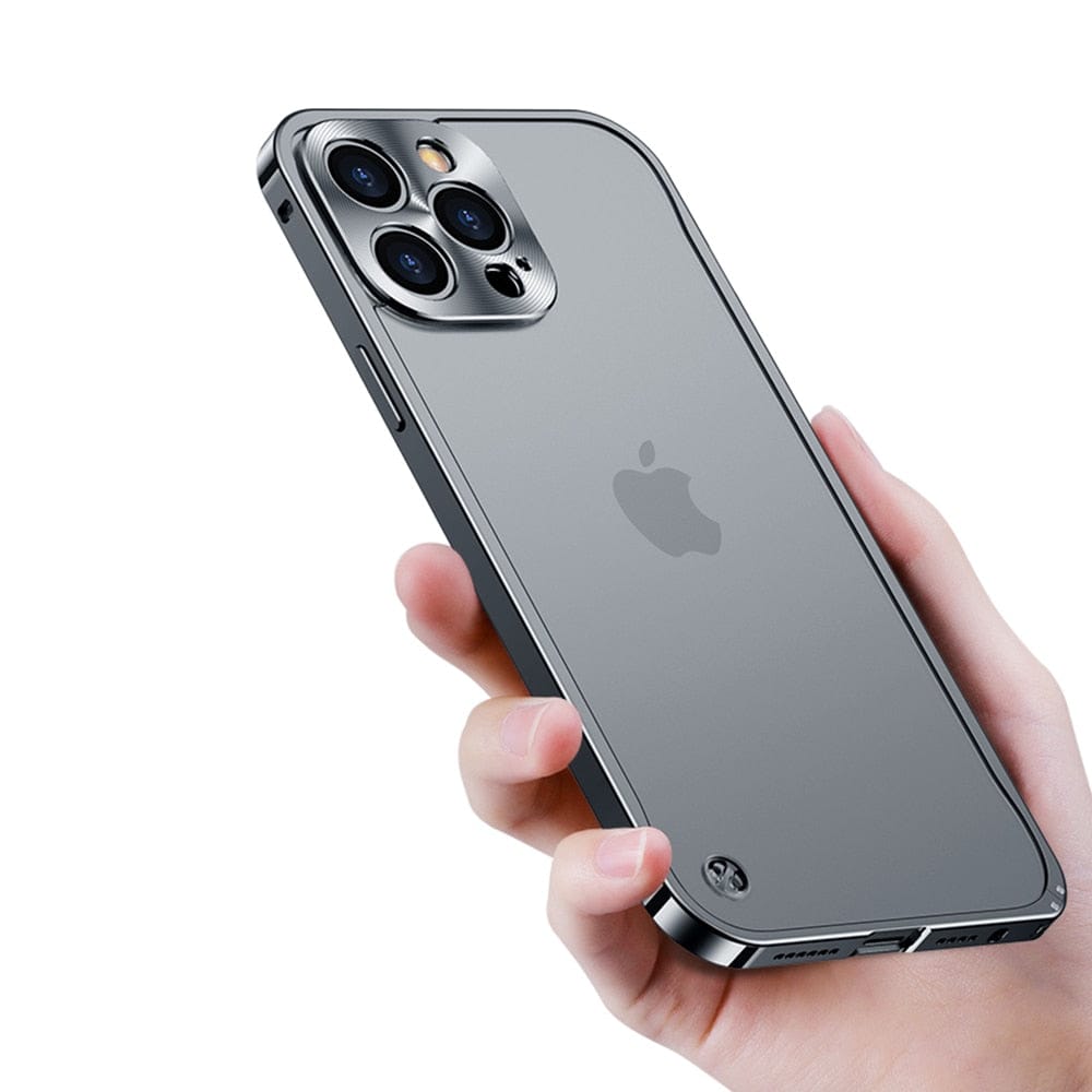 iPhone Case - Durable Aluminum Defense with Sleek Design