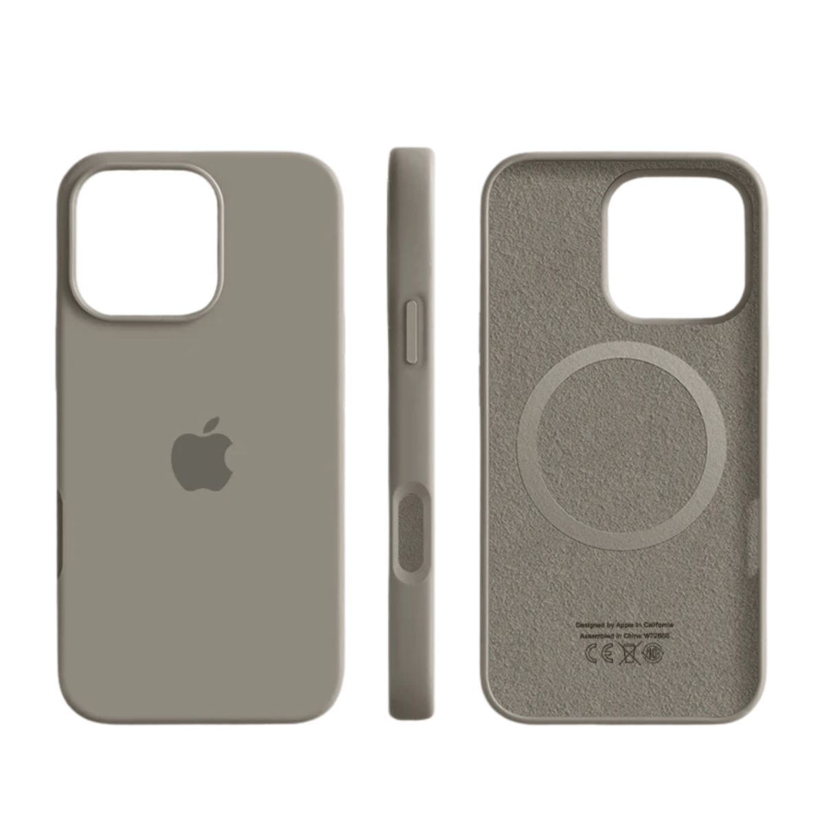 Magnetic Silicone iPhone Case with Soft-Touch Finish