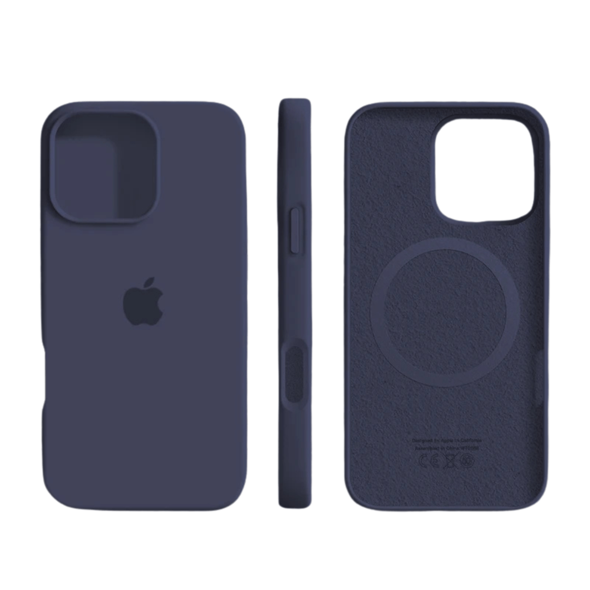 Magnetic Silicone iPhone Case with Soft-Touch Finish