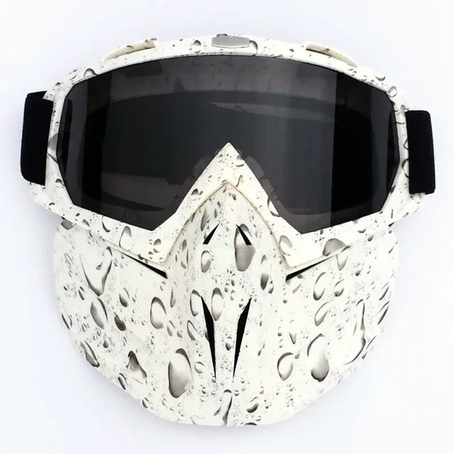 Snow Ninja Mask with UV Goggles for Winter Sports